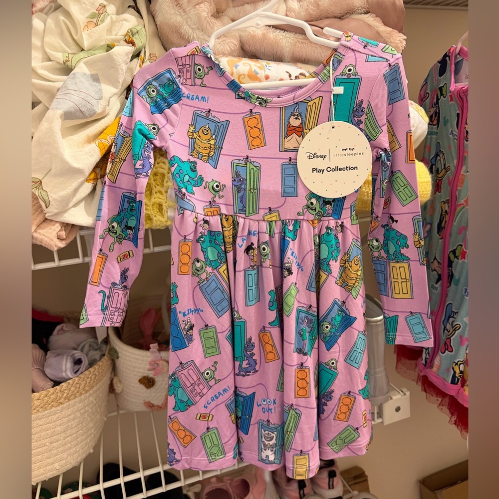 Little Sleepies Disney Monsters Inc. Play Dress